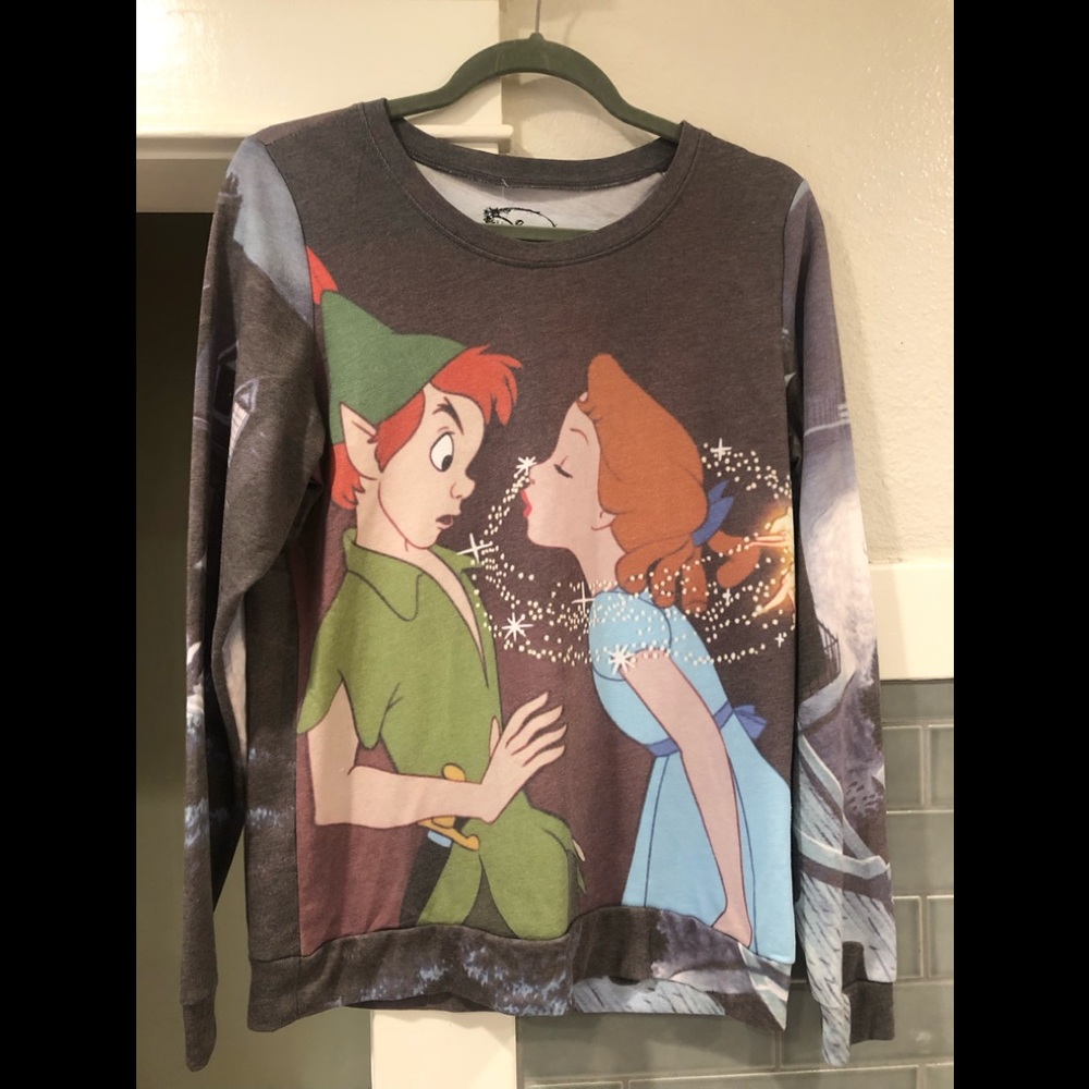 *NEW* Peter Pan Disney / Hot Topic Sweatshirt M
